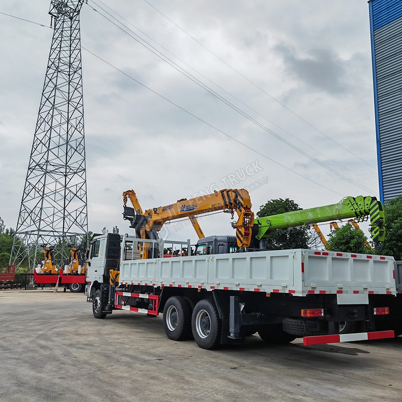 6x4 Shacman Automobile Delong F3000 Telescopic Boom