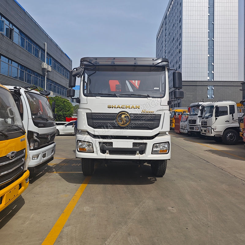 8x4 Shacman H3000 with Sany 30-ton  Robotic arm