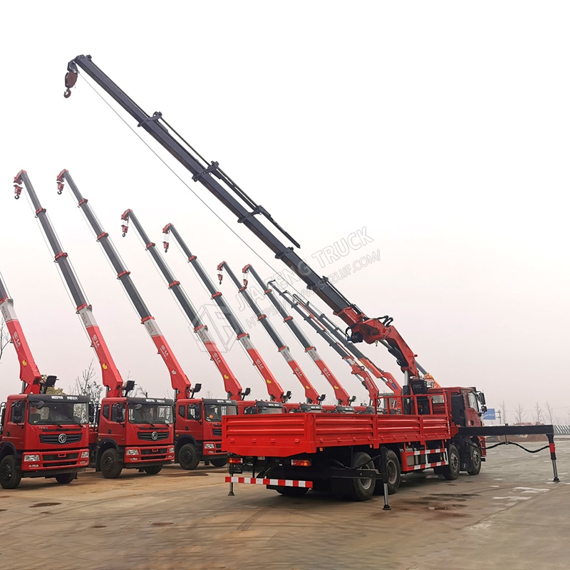 8x4 Shacman Automobile Delong New M3000 25-ton Robotic arm  Crane