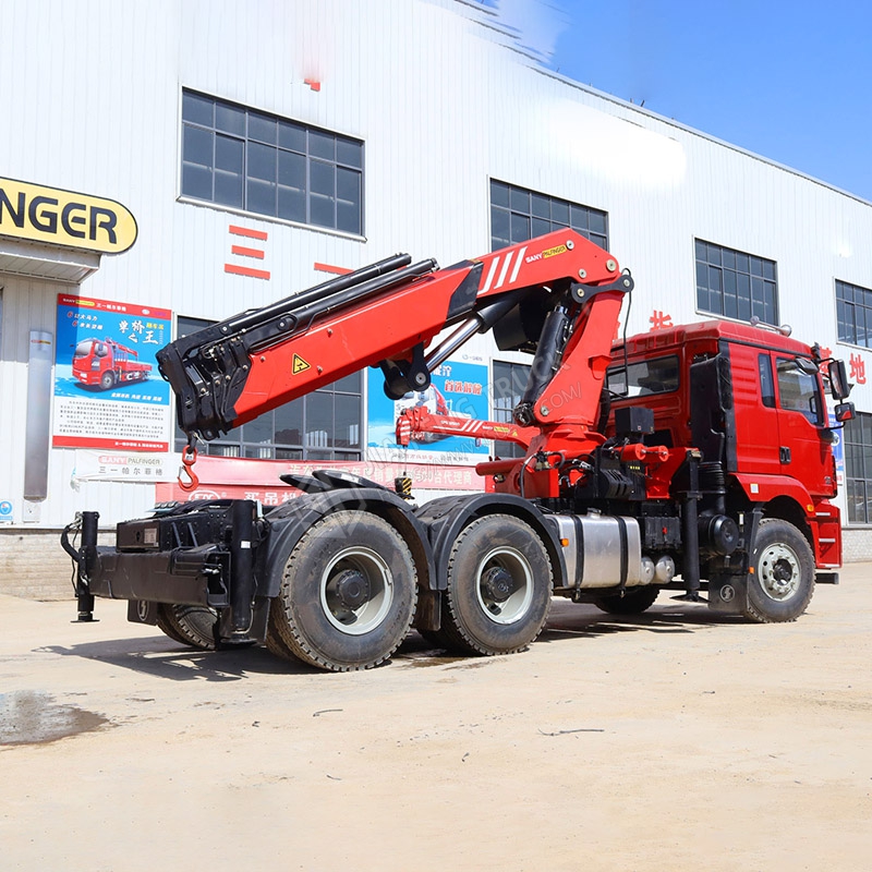 DeLong M3000 Tractor Unit with Sany 20-Ton Robotic arm Crane