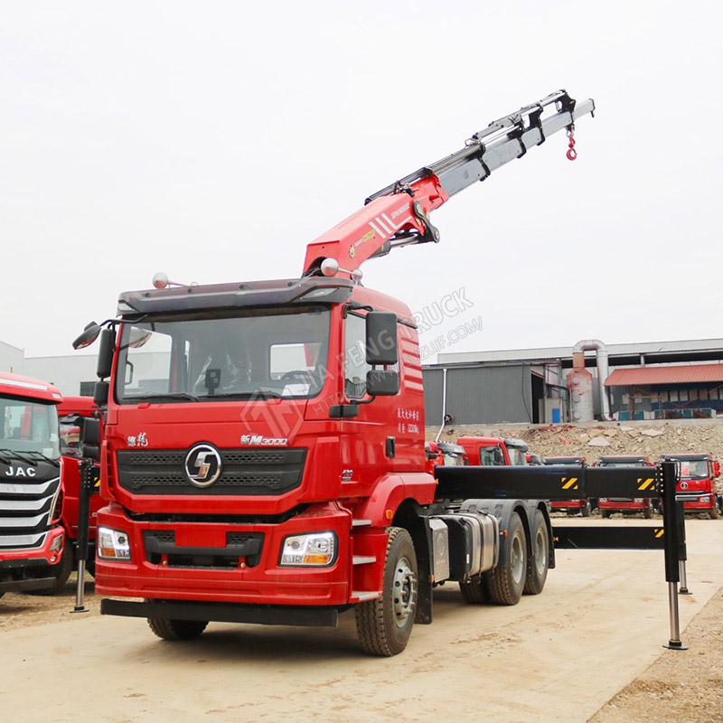 DeLong M3000 Tractor Unit with Sany 20-Ton Robotic arm Crane