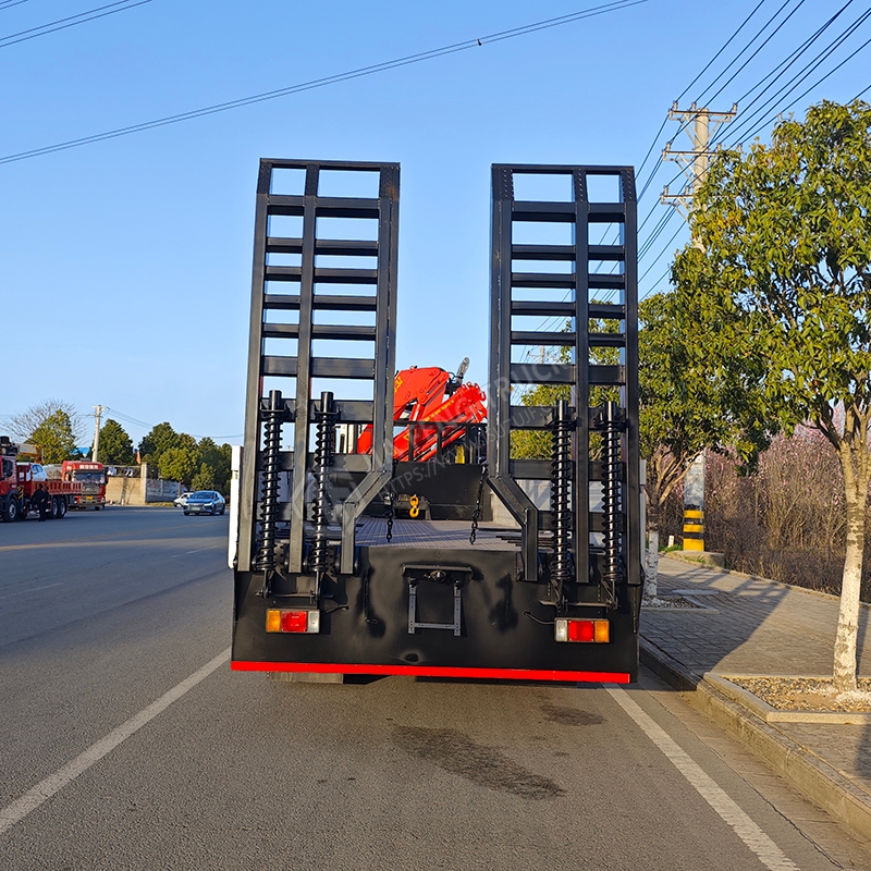 Isuzu 6x4 Mechanical Arm Crane with Aluminum Alloy Cargo Box