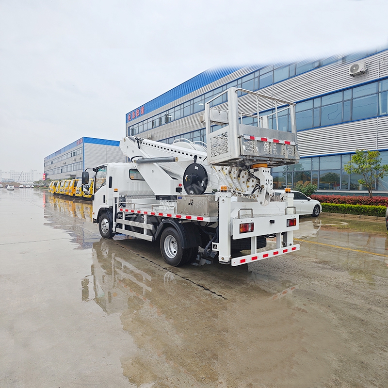 Isuzu 30-Meter Aerial Work Platform Truck