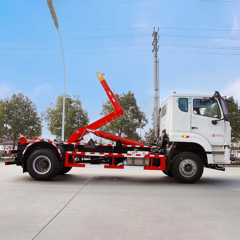 Sinotruk Howo Hook Arm Garbage Truck