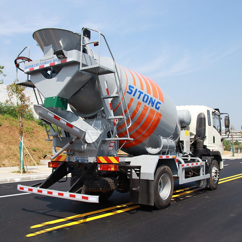 Shacman Automobile XuanDe Single-Axle Mixer Truck