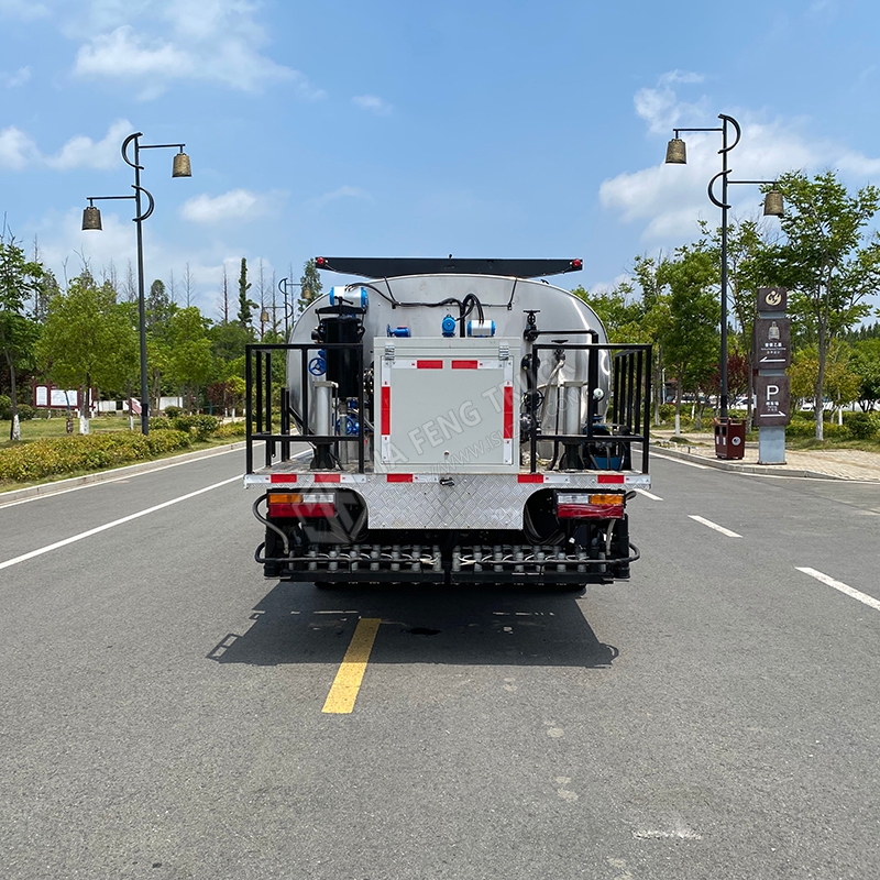 Shaanxi Automobile Single Cab 8-Cube Intelligent Asphalt Spreader Truck