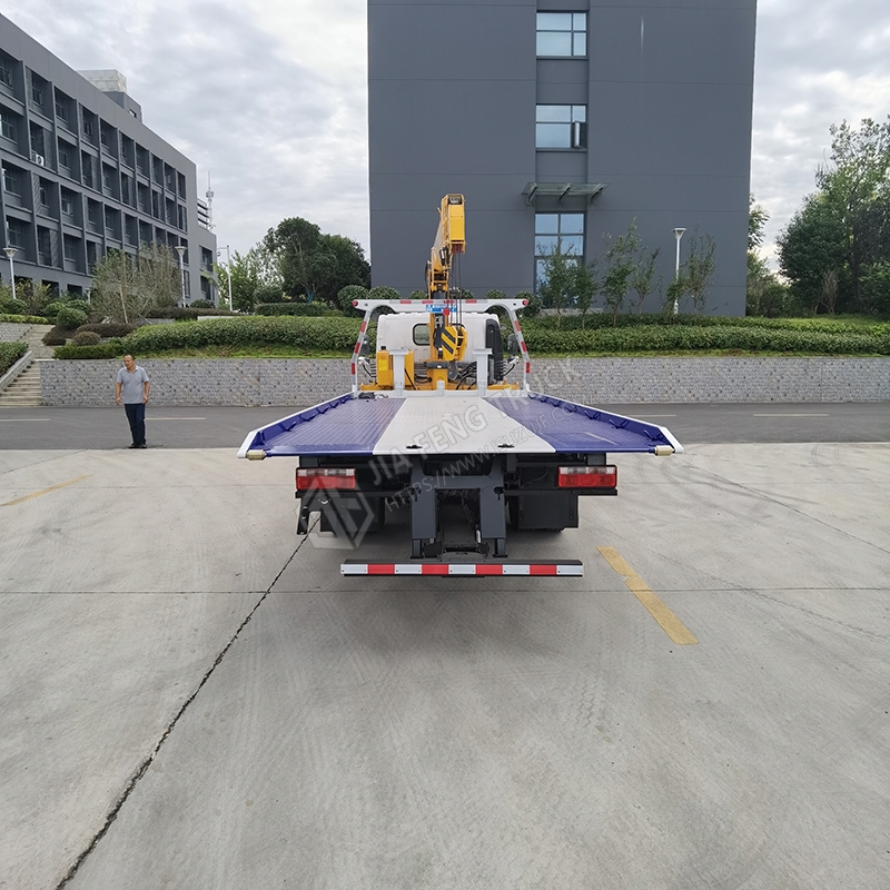 Liberation Heavy-Duty Truck with Truck-Mounted Crane and Tow Truck