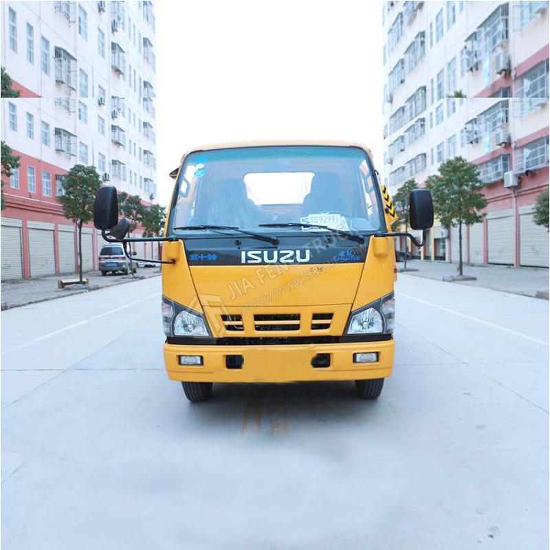 National VI 4-ton Isuzu 600P Flatbed Tow Truck