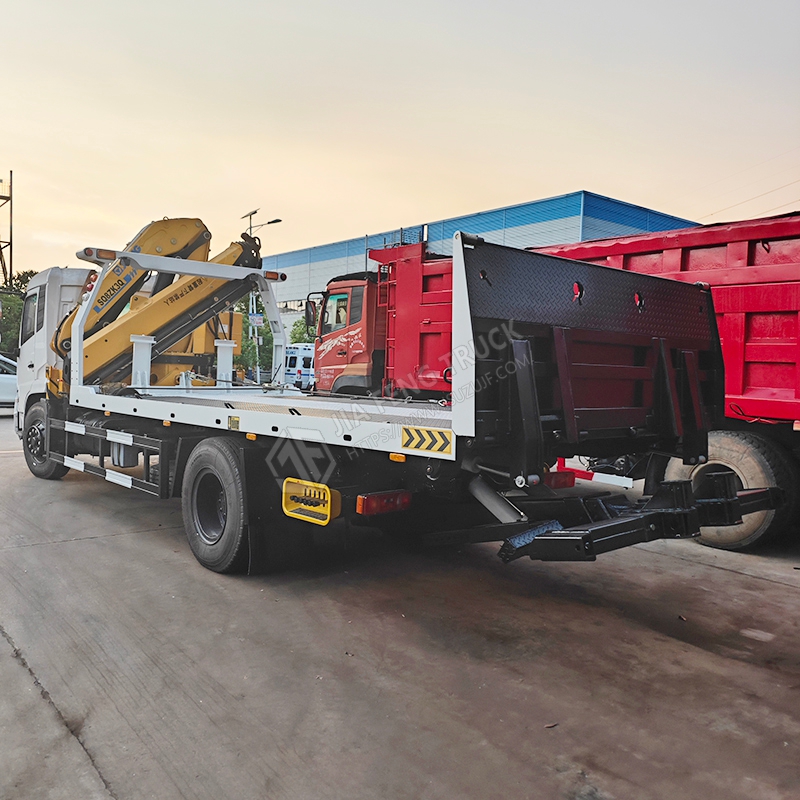 Dongfeng Tianjin with XCMG 8-ton mechanical arm tow truck
