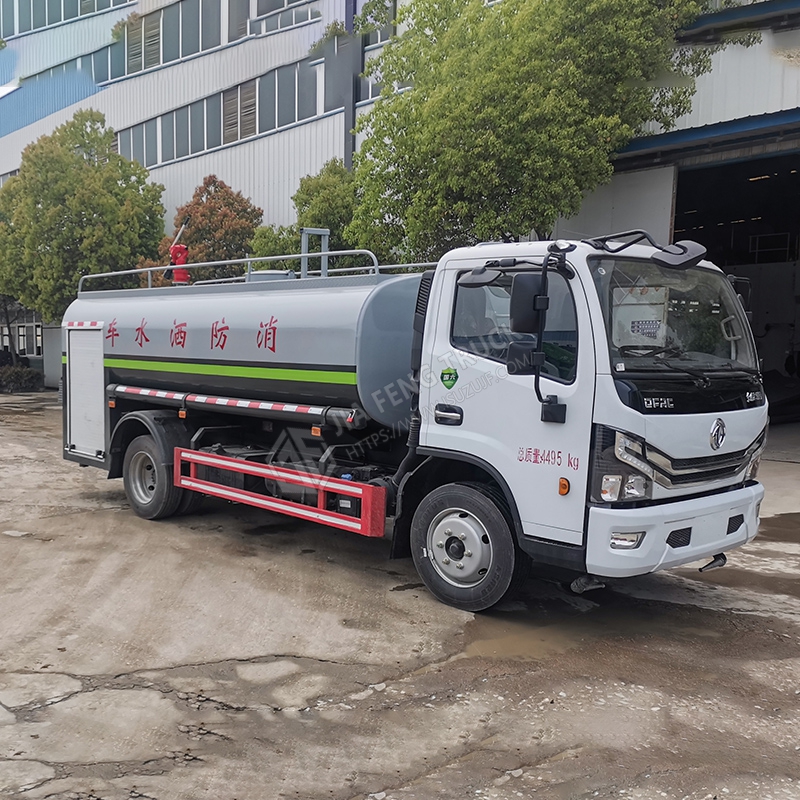 Dongfeng D7 Firefighting and Water Sprinkler Truck