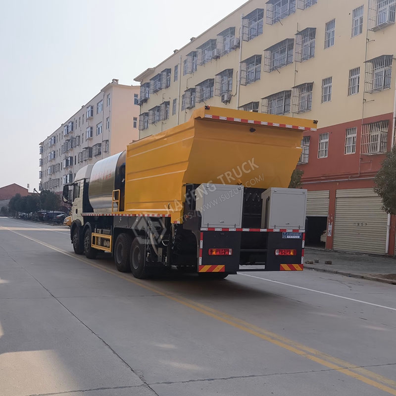 M&aacute;quina De Sellado De Virutas De Piedra Sinotruk Sincronizada Con Fibra