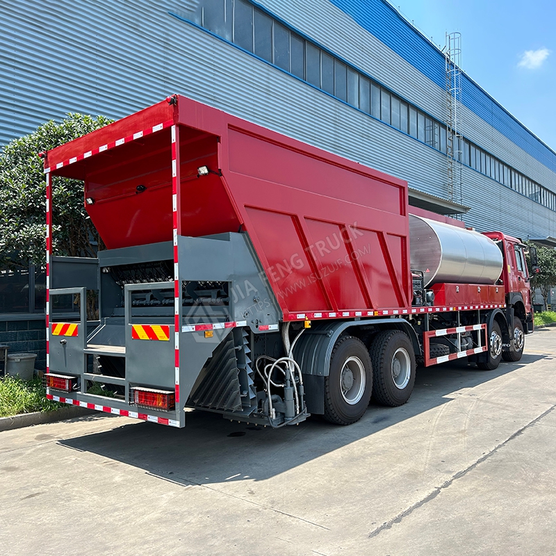 Sinotruk 8x4 الوطني III مستحلب رقاقة ختم الشاحنة