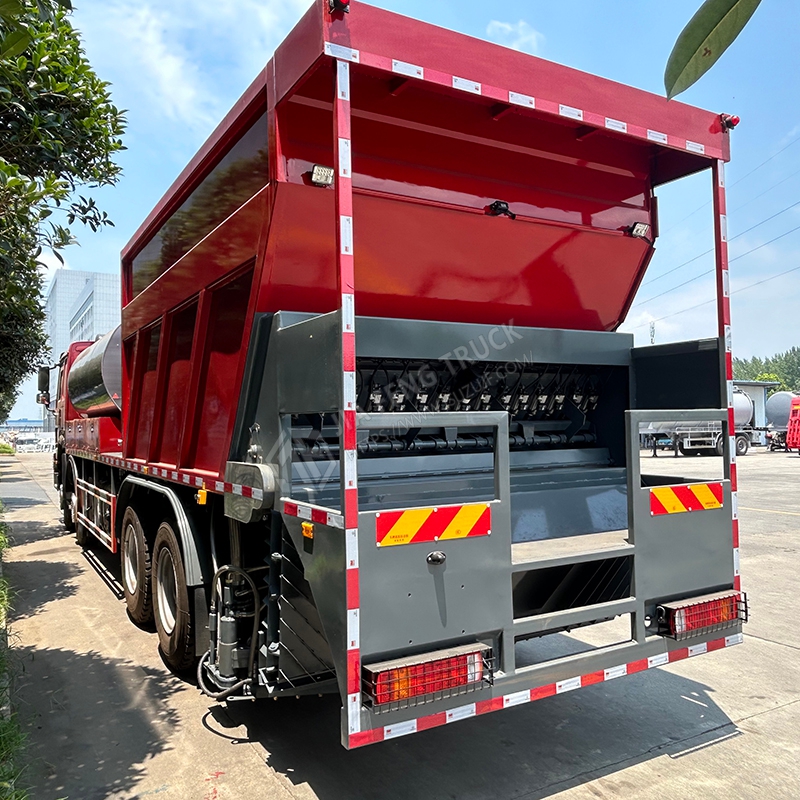 Sinotruk 8x4 الوطني III مستحلب رقاقة ختم الشاحنة