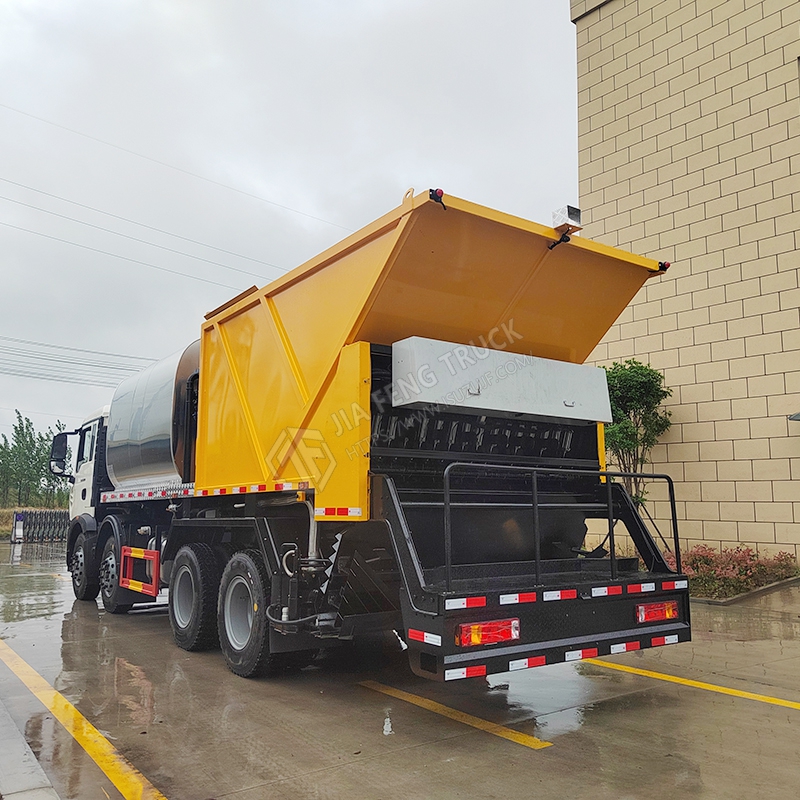 HOWO 8x4 قطع الأسفلت و آلة الختم 8 + 12