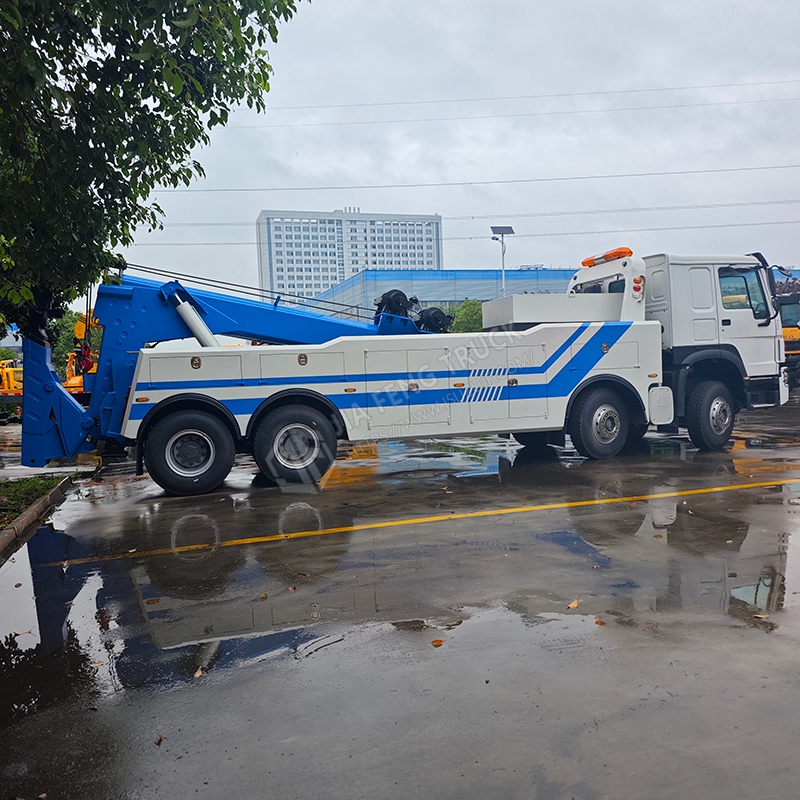 Sinotruk HOWO 8x4 тяжелый трактор с краном