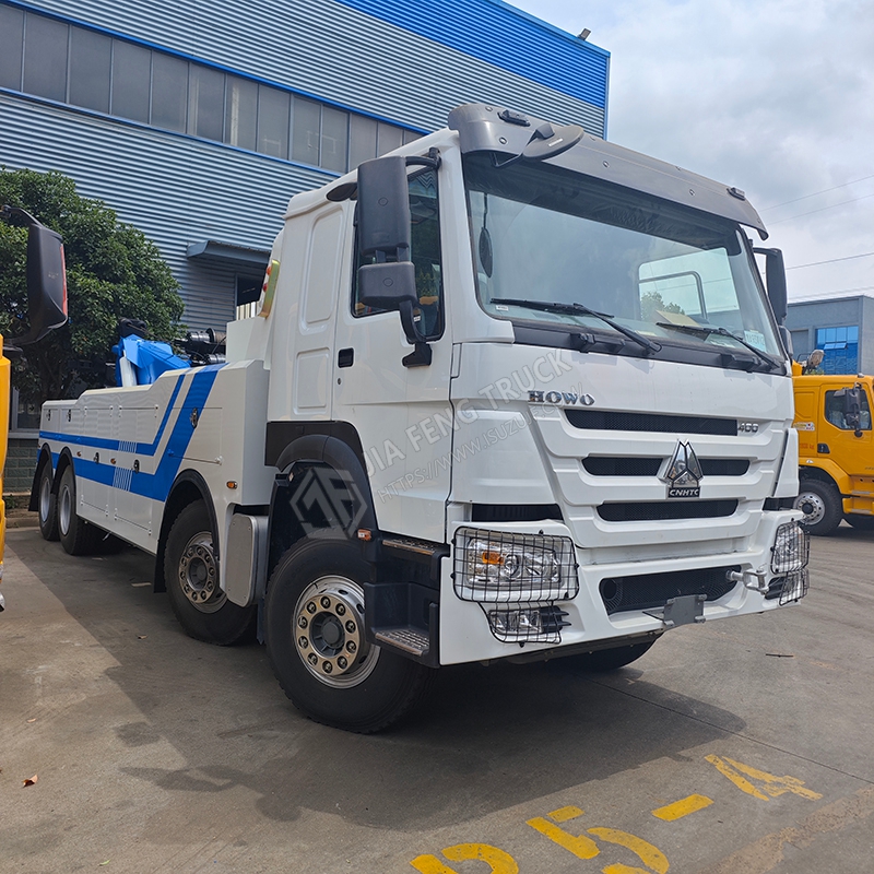 Sinotruk HOWO 8x4 тяжелый трактор с краном
