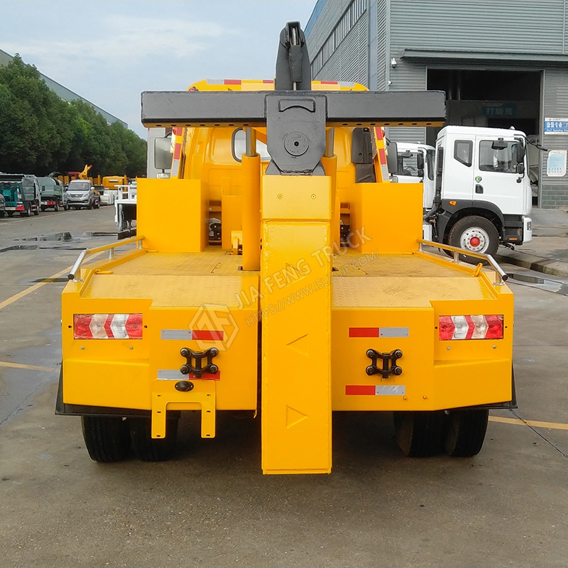 JAC V7 مركبة إنقاذ الطرق الثقيلة مع الرافعة