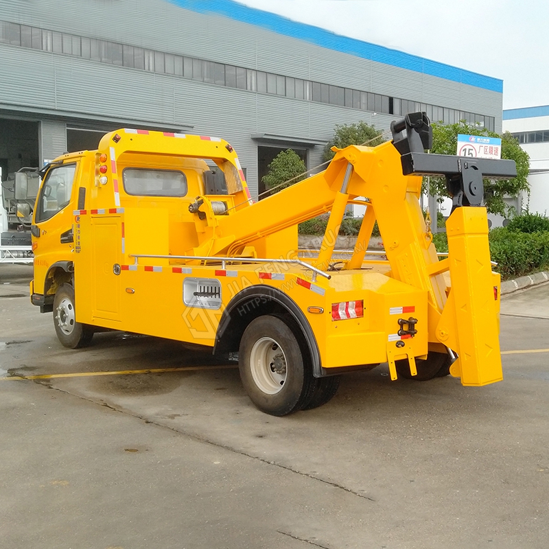 JAC V7 مركبة إنقاذ الطرق الثقيلة مع الرافعة