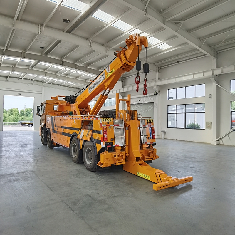 شاكمان سيارات ديلونغ 30 طن جرار ثقيل مع رافعة