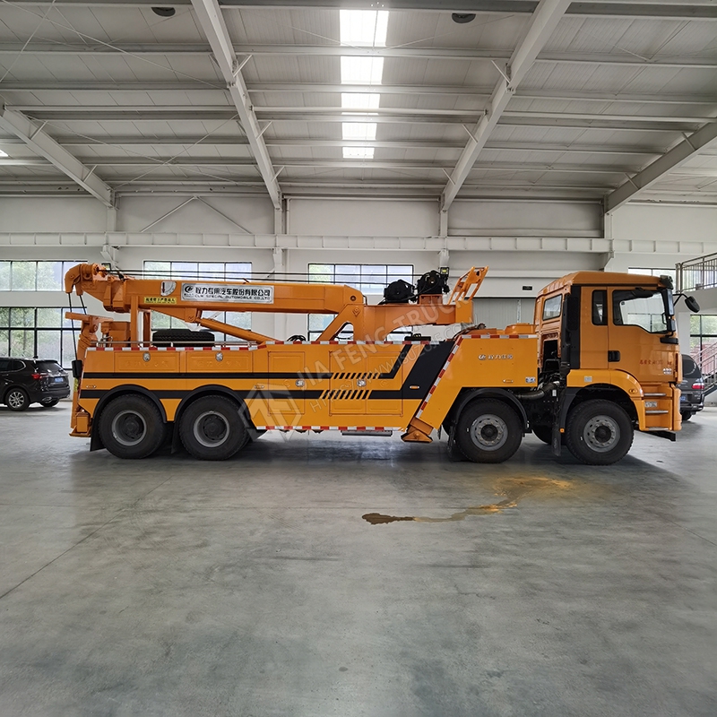 شاكمان سيارات ديلونغ 30 طن جرار ثقيل مع رافعة