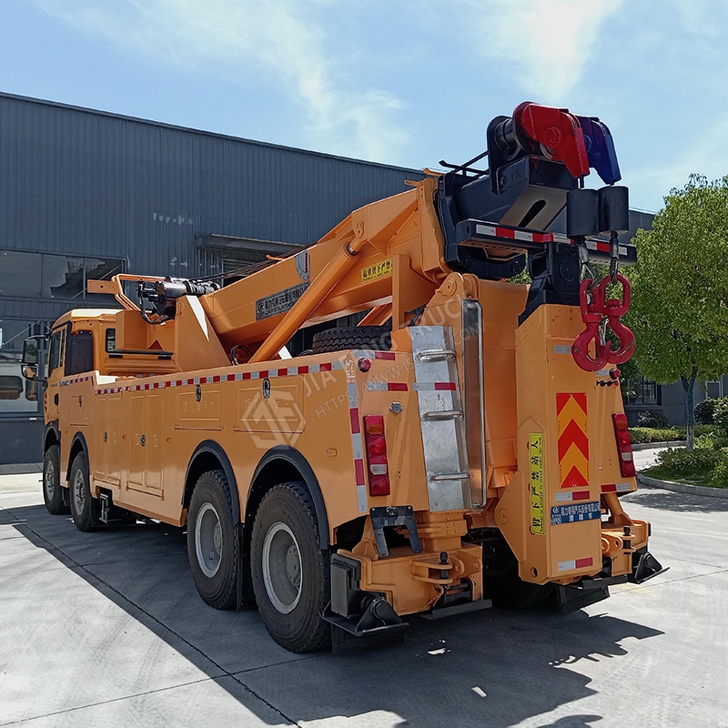 Sinotruk Howo 50 Toneladas Giratorias Gr&uacute;a De Eslinga Veh&iacute;culo De Rescate De Carretera