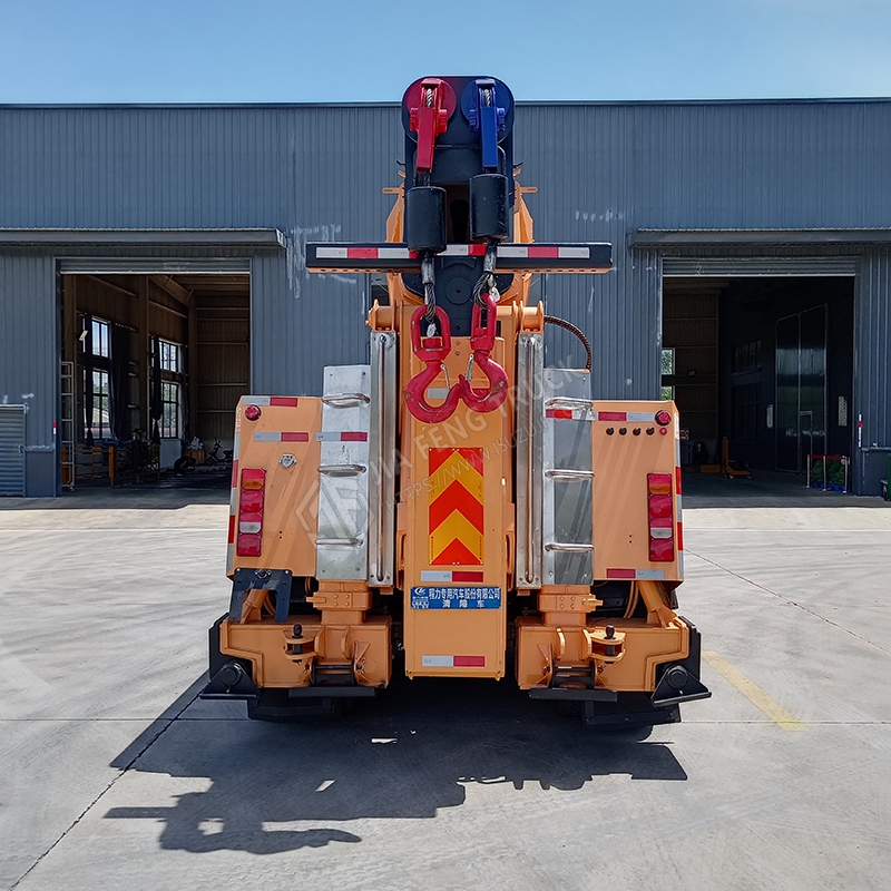 Sinotruk Howo 50 Toneladas Giratorias Gr&uacute;a De Eslinga Veh&iacute;culo De Rescate De Carretera