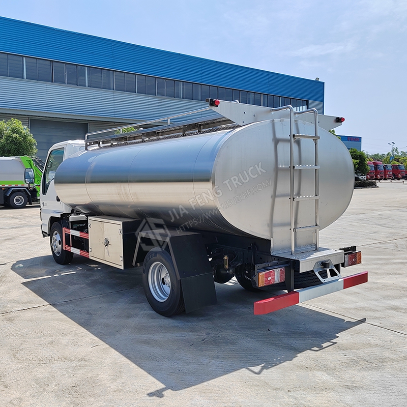 Isuzu Milk Delivery Truck
