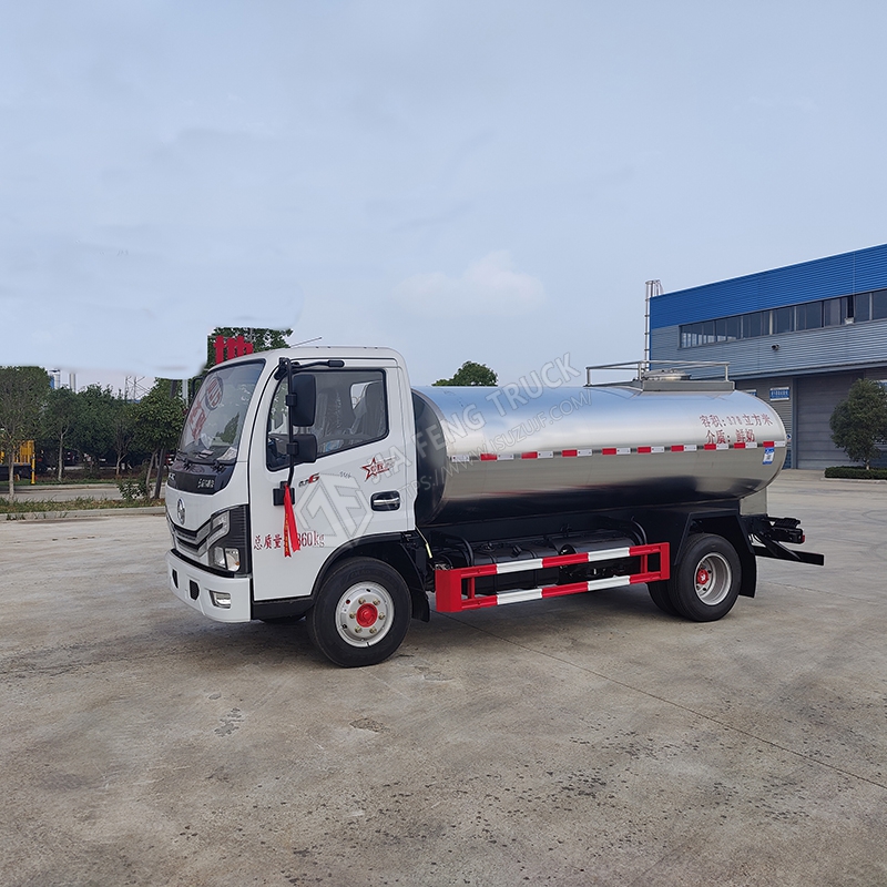 Dongfeng Dolika 4.7-cubic-meter Milk Tank Truck