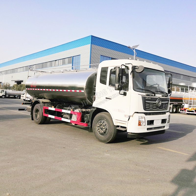 Dongfeng Tianjin 13-cubic-meter Milk Tank Truck