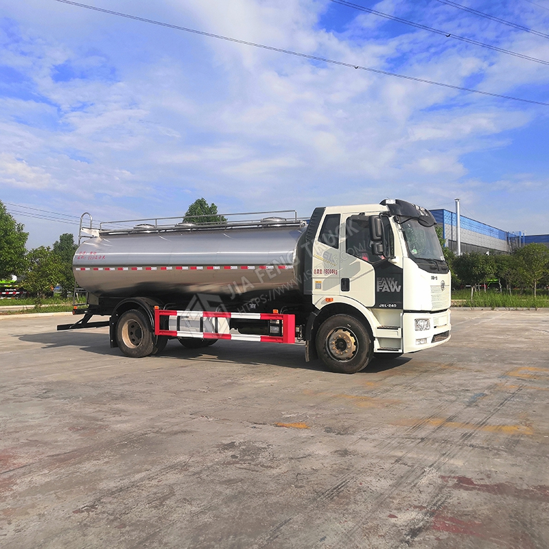 FAW J6 Single-Axle Fresh Milk Long-Distance Transport Truck