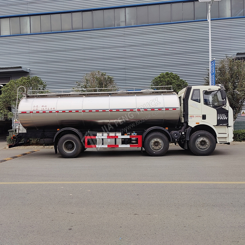 FAW J6 Three-Axle 19.5-Cube Milk Tank Truck