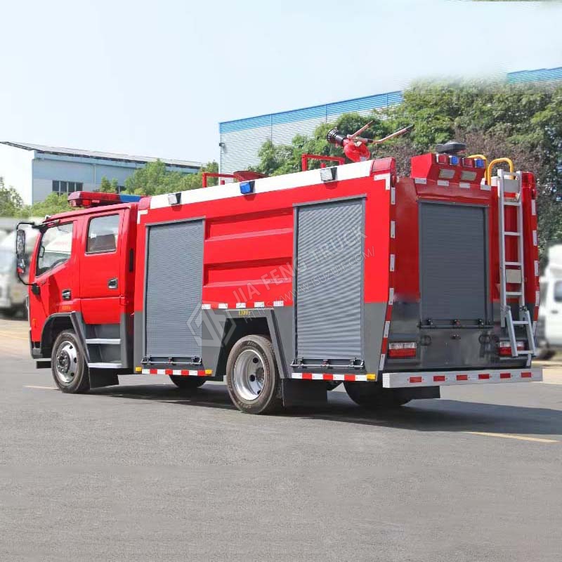5-ton foam water tank fire truck