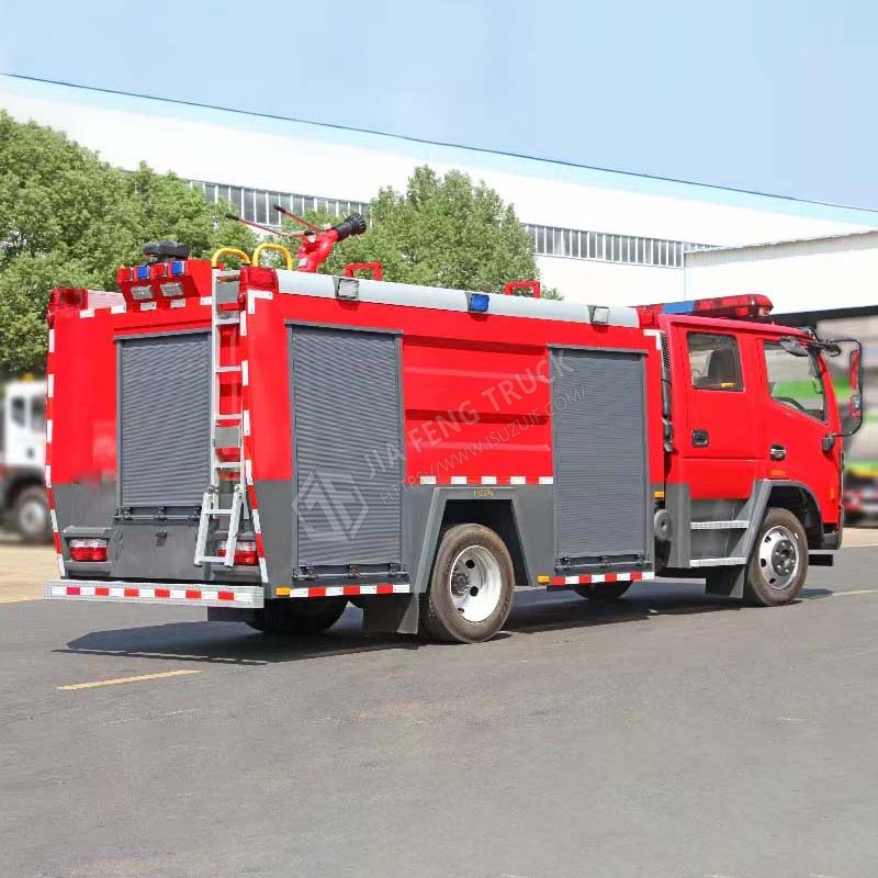 5-ton foam water tank fire truck