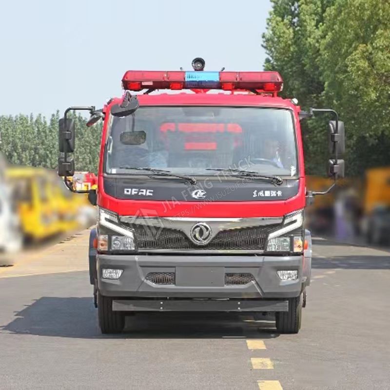 5-ton foam water tank fire truck