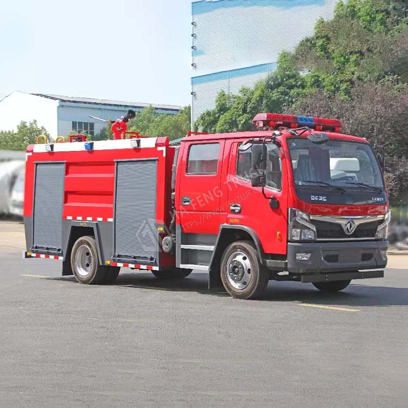 5-ton foam water tank fire truck