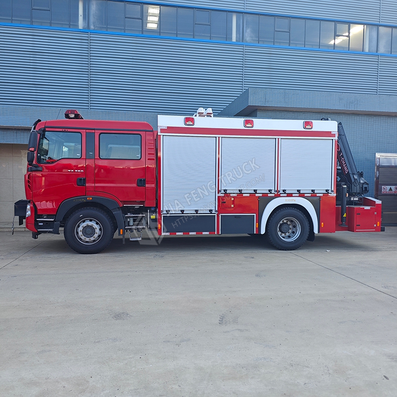 Sinotruk HOWO 4x2 Emergency Rescue Vehicle