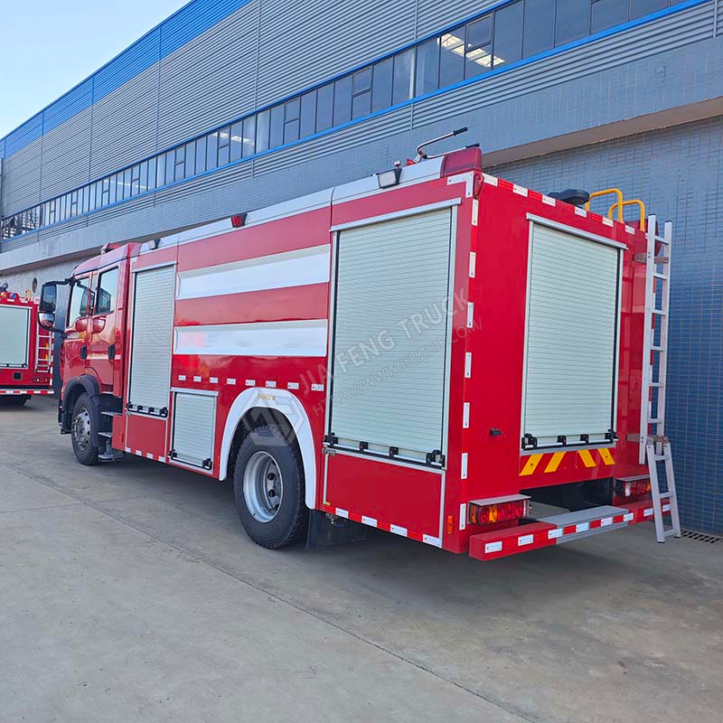 Sinotruk HOWO 4x2 Fire Rescue Truck