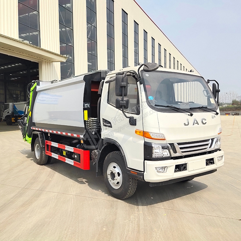 Cami&oacute;n De Basura Compactador De 9 Metros C&uacute;bicos JAC