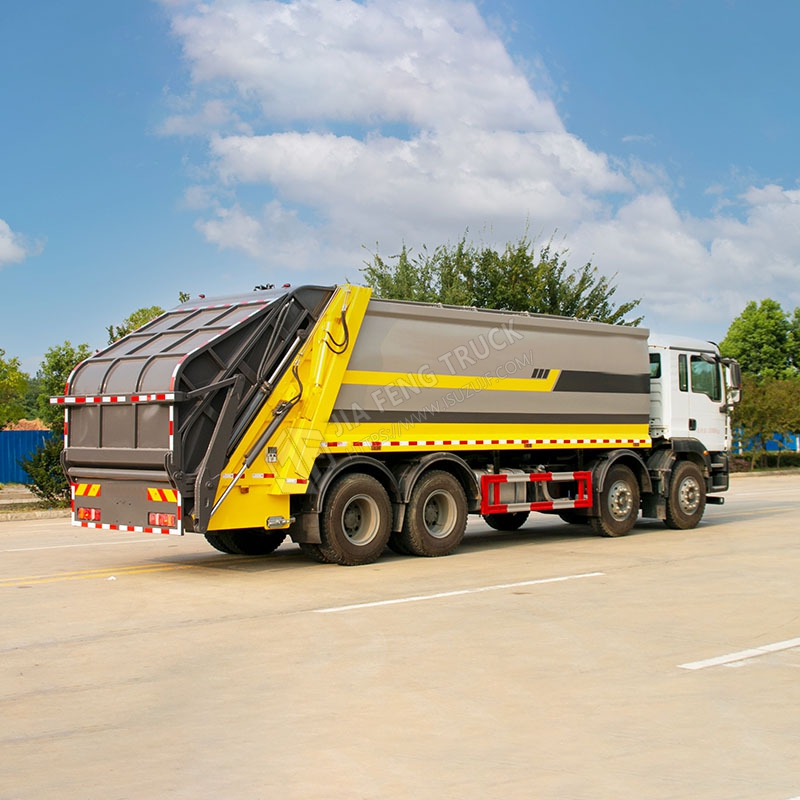 Sinotruk 8x4 Front-Four Rear-Eight Compactor Garbage Truck
