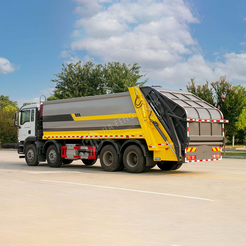 Sinotruk 8x4 Front-Four Rear-Eight Compactor Garbage Truck