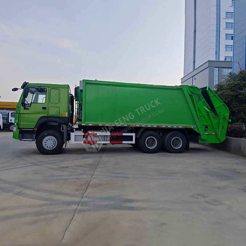 Sinotruk HOWO 6x4 Compactor Garbage Truck