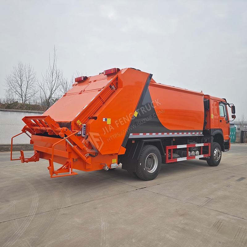 Sinotruk HOWO 12-cubic-meter Compactor Garbage Truck