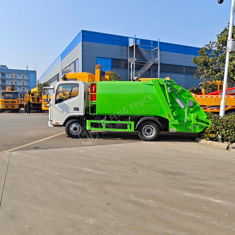 JAC 5-cubic-meter Compression Garbage Truck
