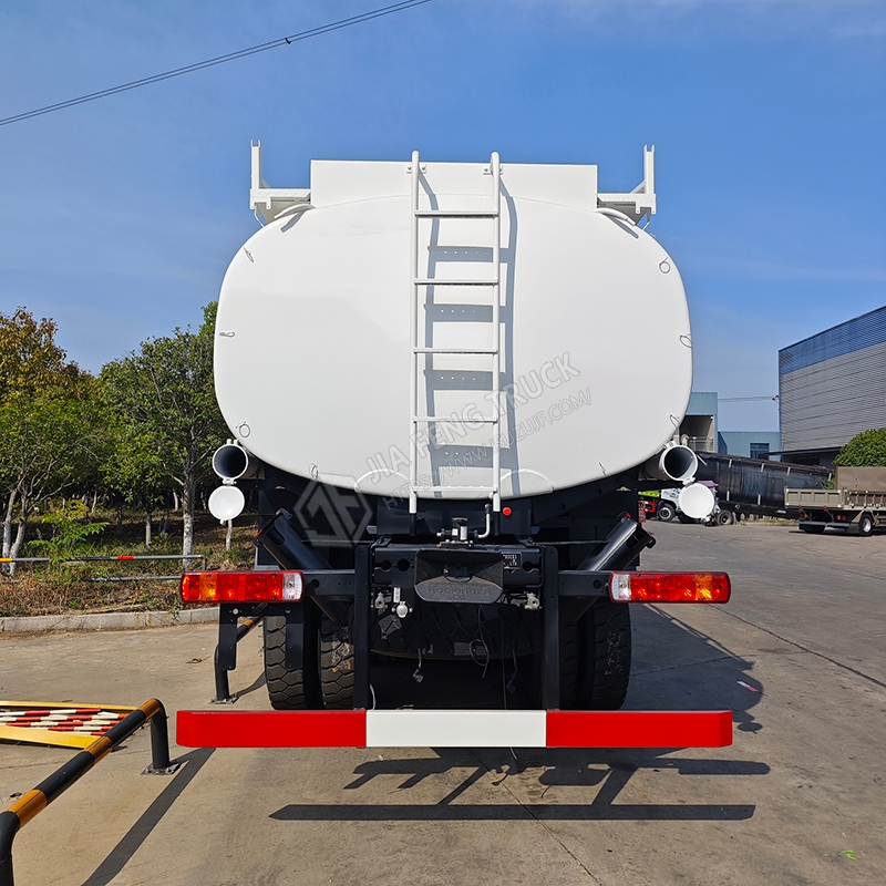 Beiben شاحنة خزانة خلفية مزدوجة المحور