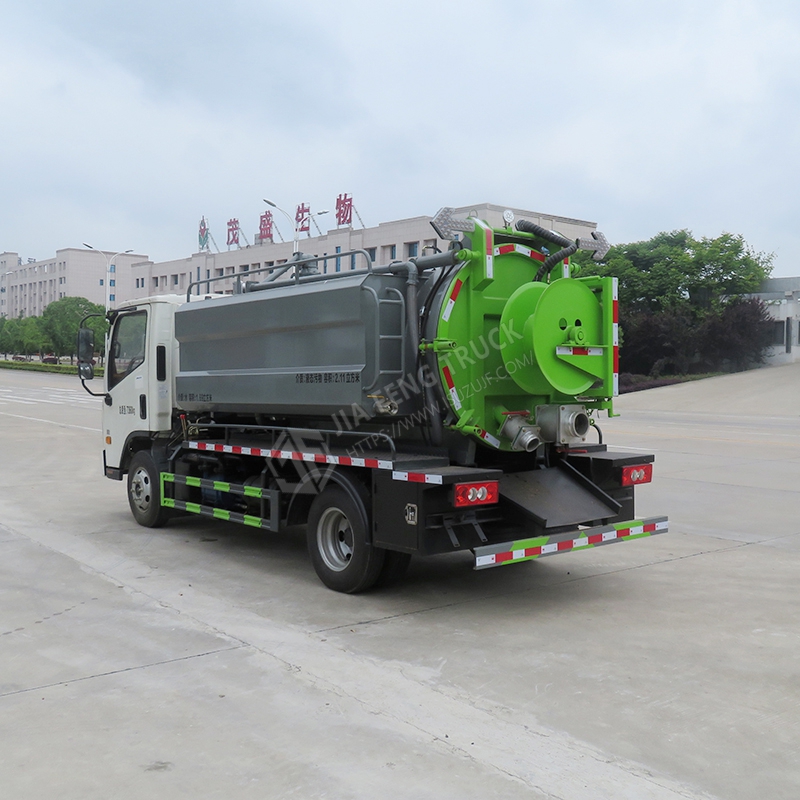 Foton Linghang H2 Cleaning and Sewage Suction Truck
