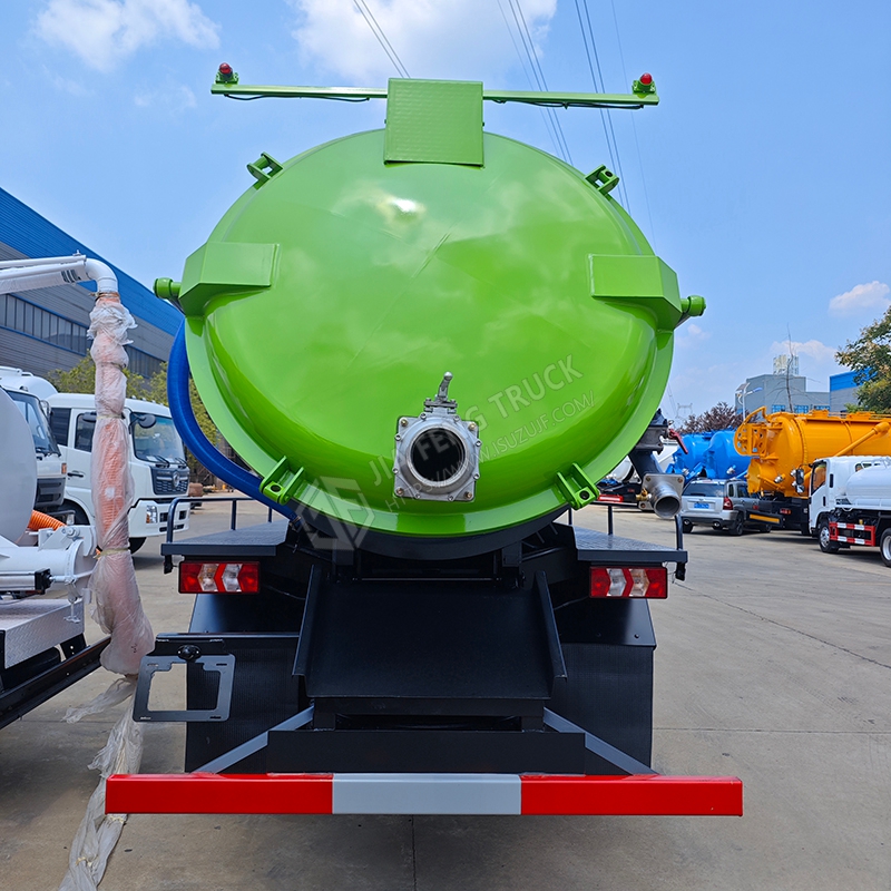 Shacman Automobile 4x2 Cleaning and Sewage Suction Truck