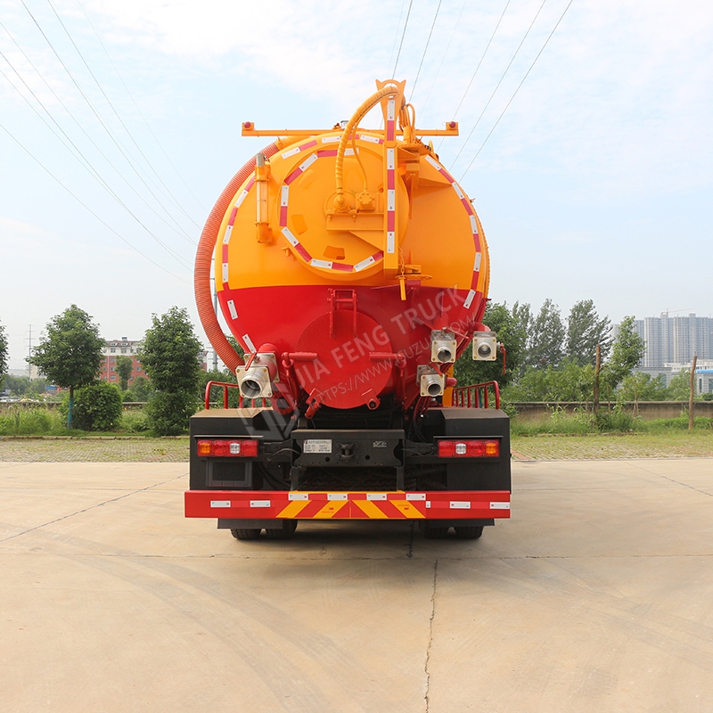 Shacman Automobile Delong M3000 Cleaning and Sewage Suction Truck