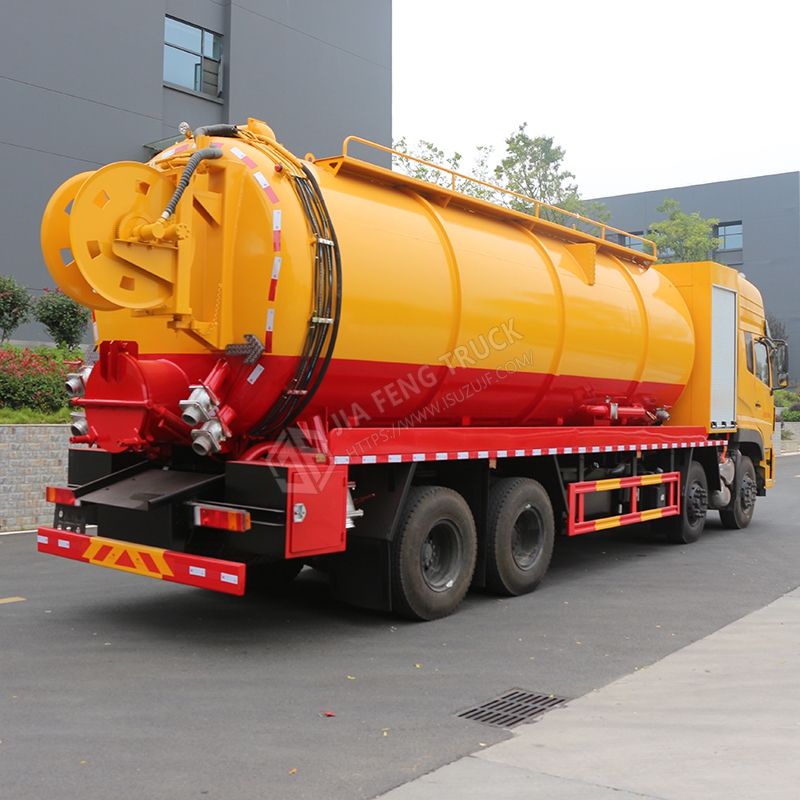 Dongfeng Tianlong Cleaning and Sewage Suction Truck