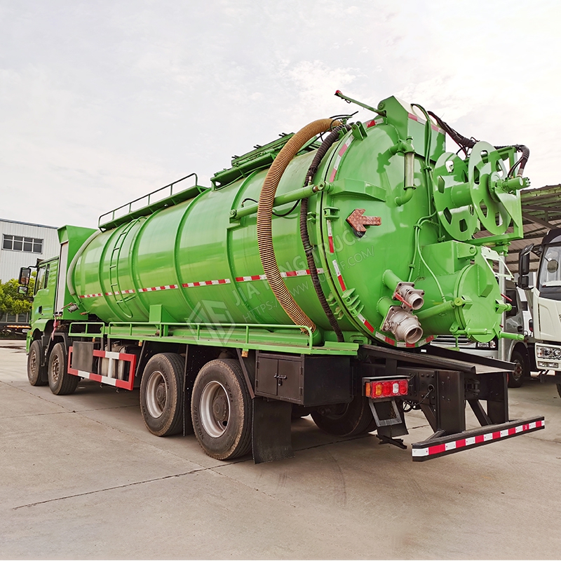 Shacman Automobile Delong Sewage Suction and Cleaning Truck