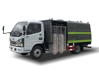 Barrier cleaning trucks